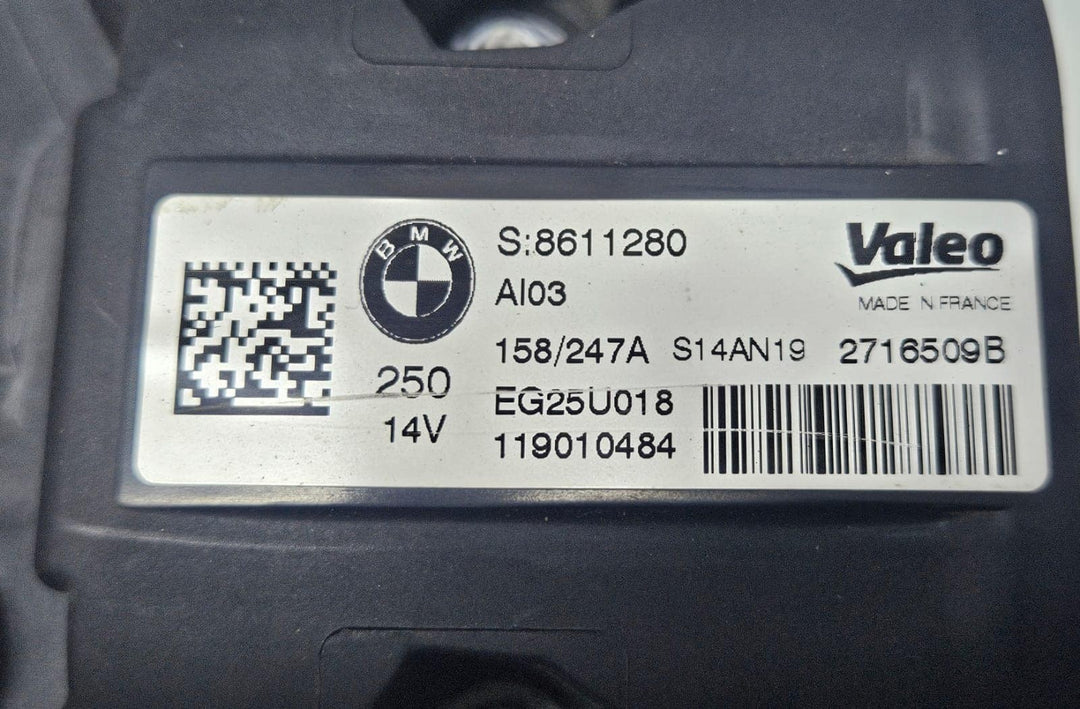 2016-2019 BMW 750i X5, M850i, M550i G14 N63 Engine Alternator Generator 8611280