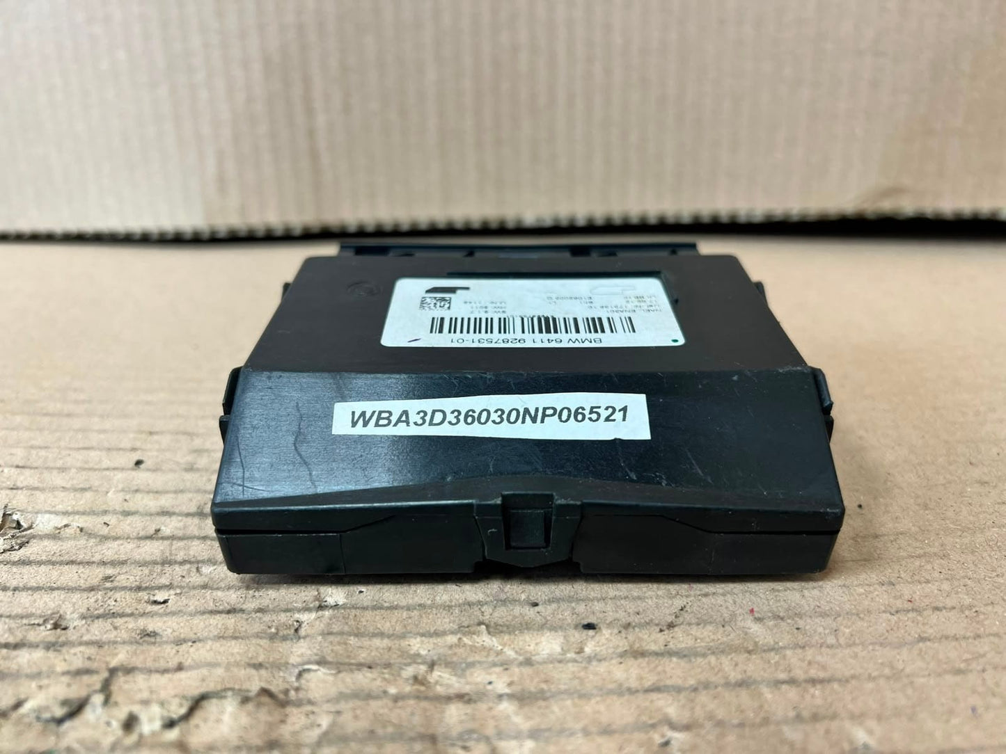 2012 BMW 320i F20 F21 F30 F31 F35 Air Conditioning/Heating Control Unit 9287531