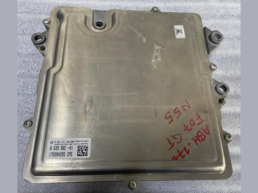 OEM BMW F07 N55 ENGINE COMPUTER CONTROL UNIT MODULE ECU SET 8639582-01