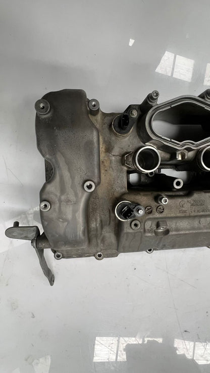 OEM Left Valve Cover for 2012-2016 BMW F10 M5 with S63 engine. 7603653