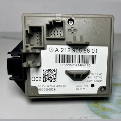 08-14 Mercedes W212 E-Class Ignition Switch Module Unit W/key A212 9056601 OEM