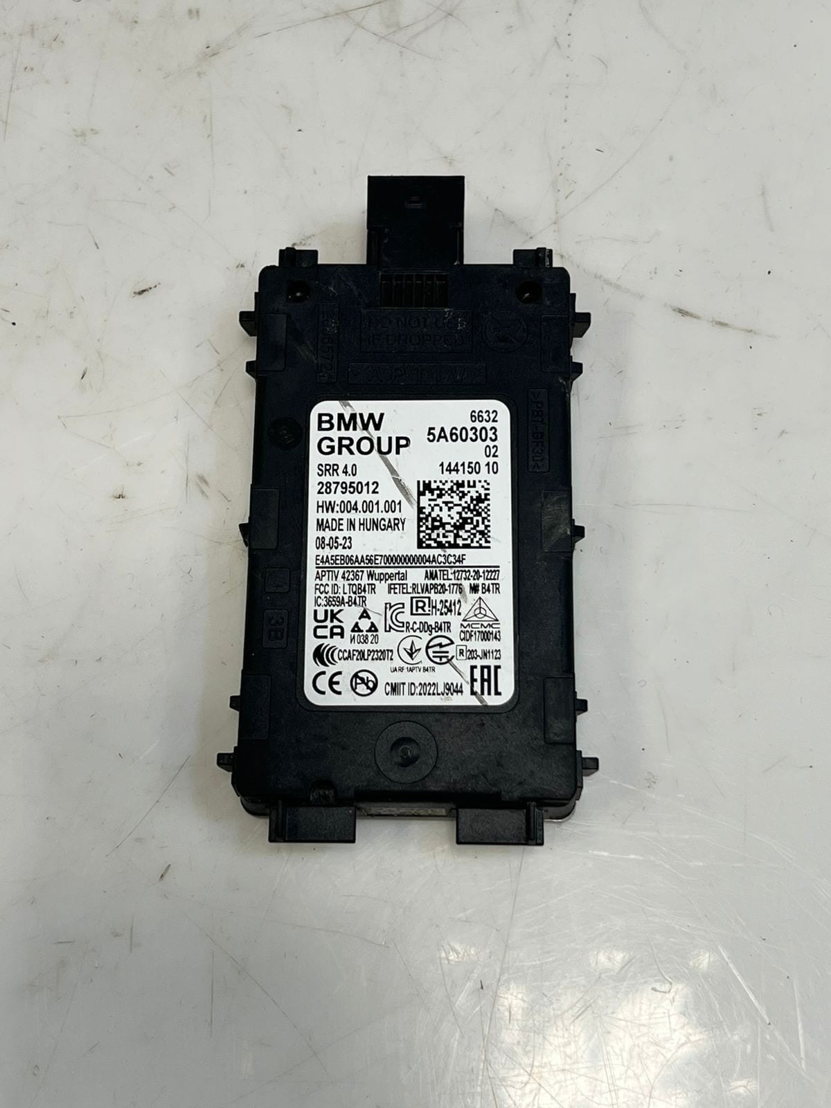BMW iX, i7, X1 G60 G70 G05 G09 F95 LCI Radar Sensor CLOSE Short Range 5A60303