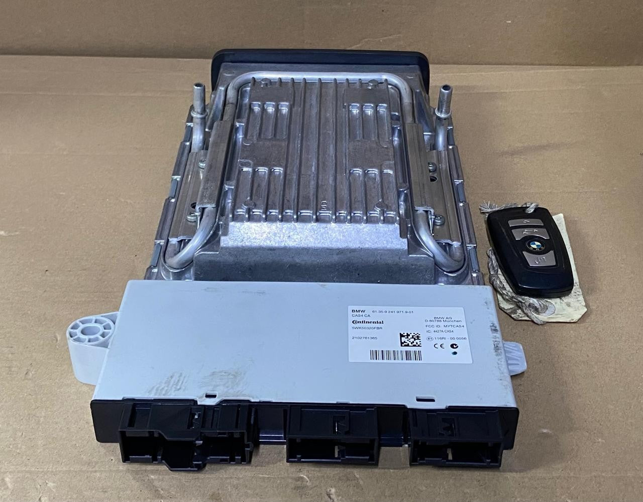 OEM BMW F10 N63 ENGINE CONTROL UNIT DME MSD85 ECU SET 7613202