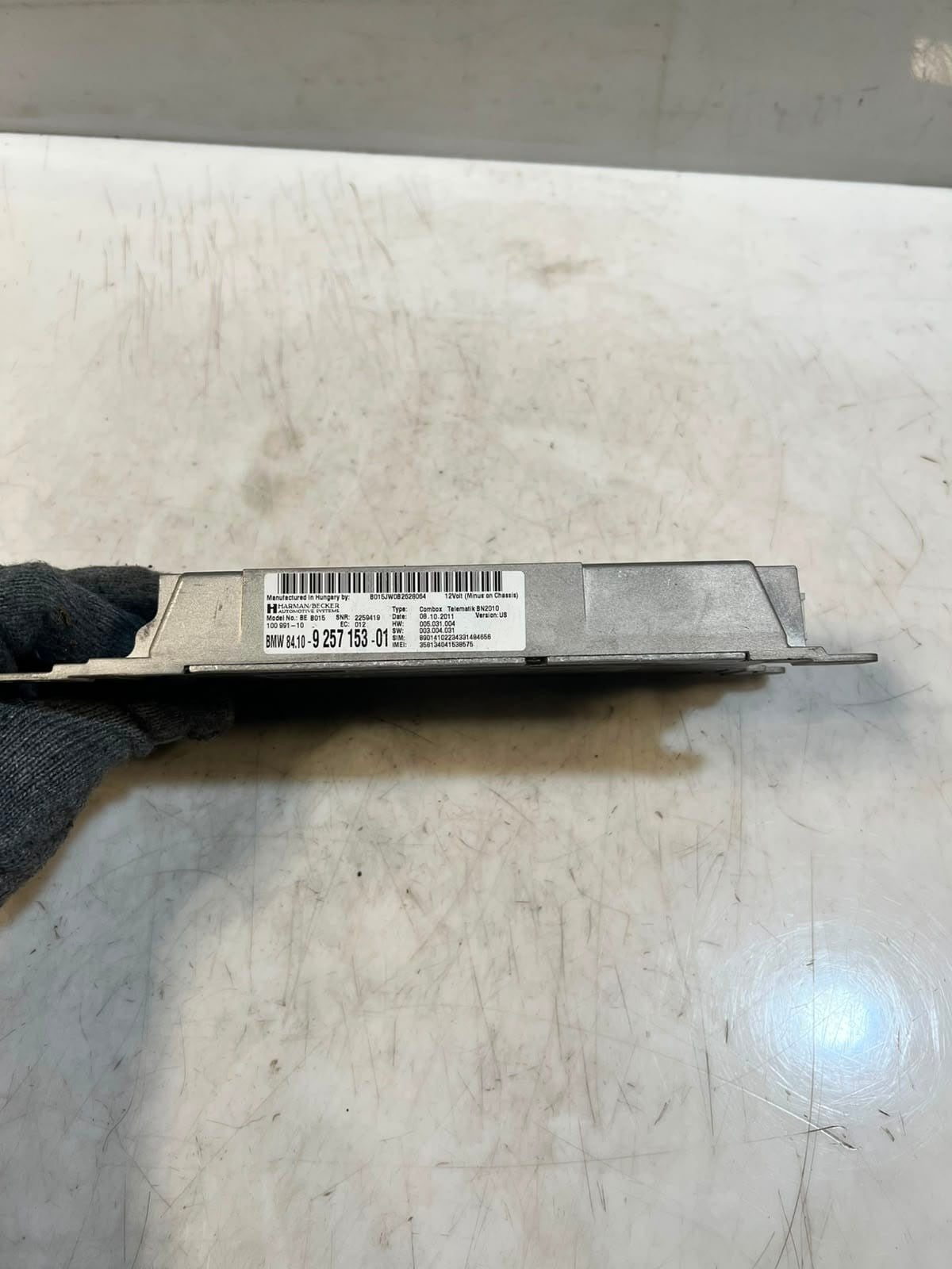 2012-2018 BMW 5' GT F07 640i Telematics Bluetooth Control Module 9257153 OEM