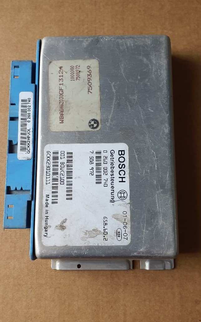 1996-2002 BMW Z3 Transmission Control Unit 7508972 E39 5 Series with M62 4.0i