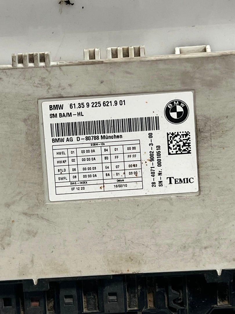 2011-2016 BMW 528i F10 F11 535i 550i FRONT LEFT Seat Control Module 9225621 OEM
