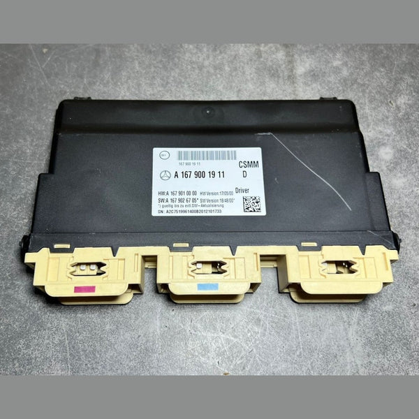 17-21 Mercedes Benz W177 A-Class Driver Seat Control Module A167 9001911 OEM