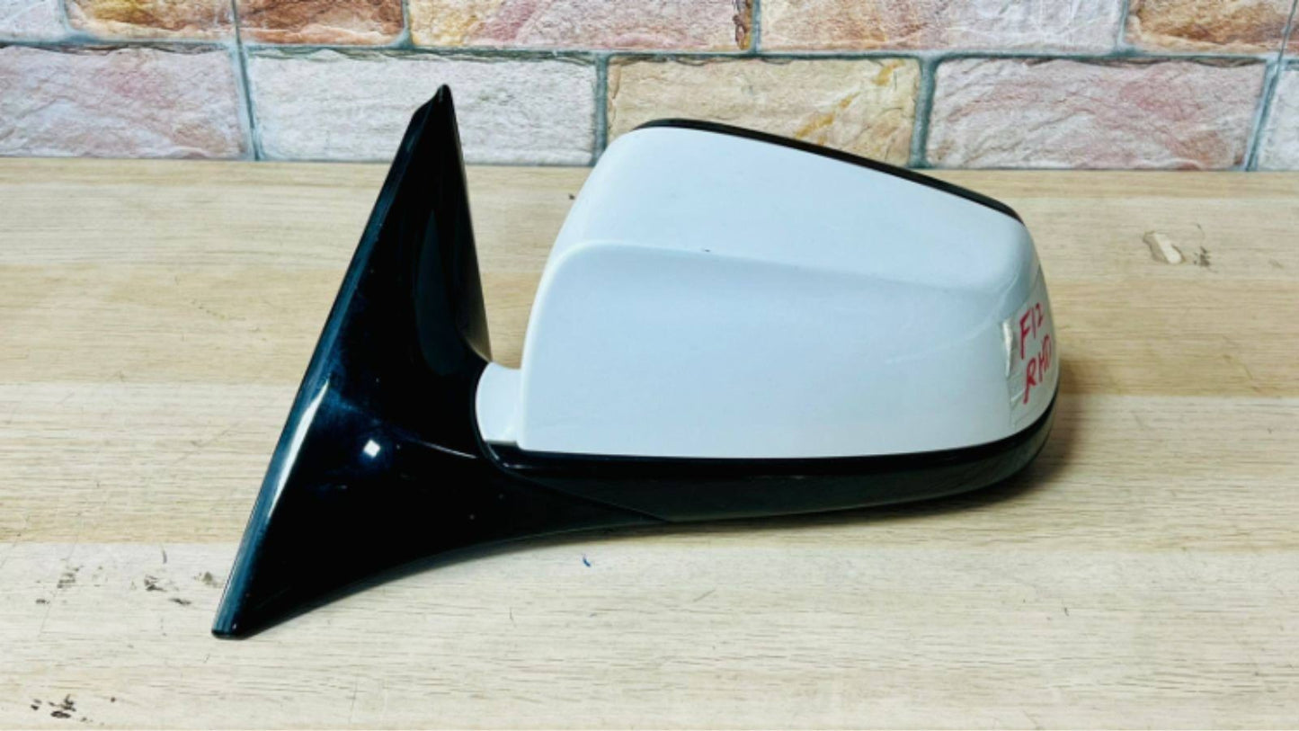 BMW F12 RIGHT SIDE Wing Door Mirror RHD RIHGT HAND DRIVE CAR 021016 OEM 