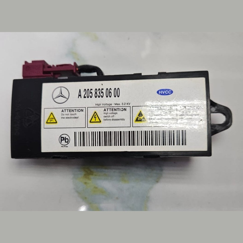 Mercedes W205 C-Class Air Purifier Ionizer Control Sensor Module A2058350600 OEM