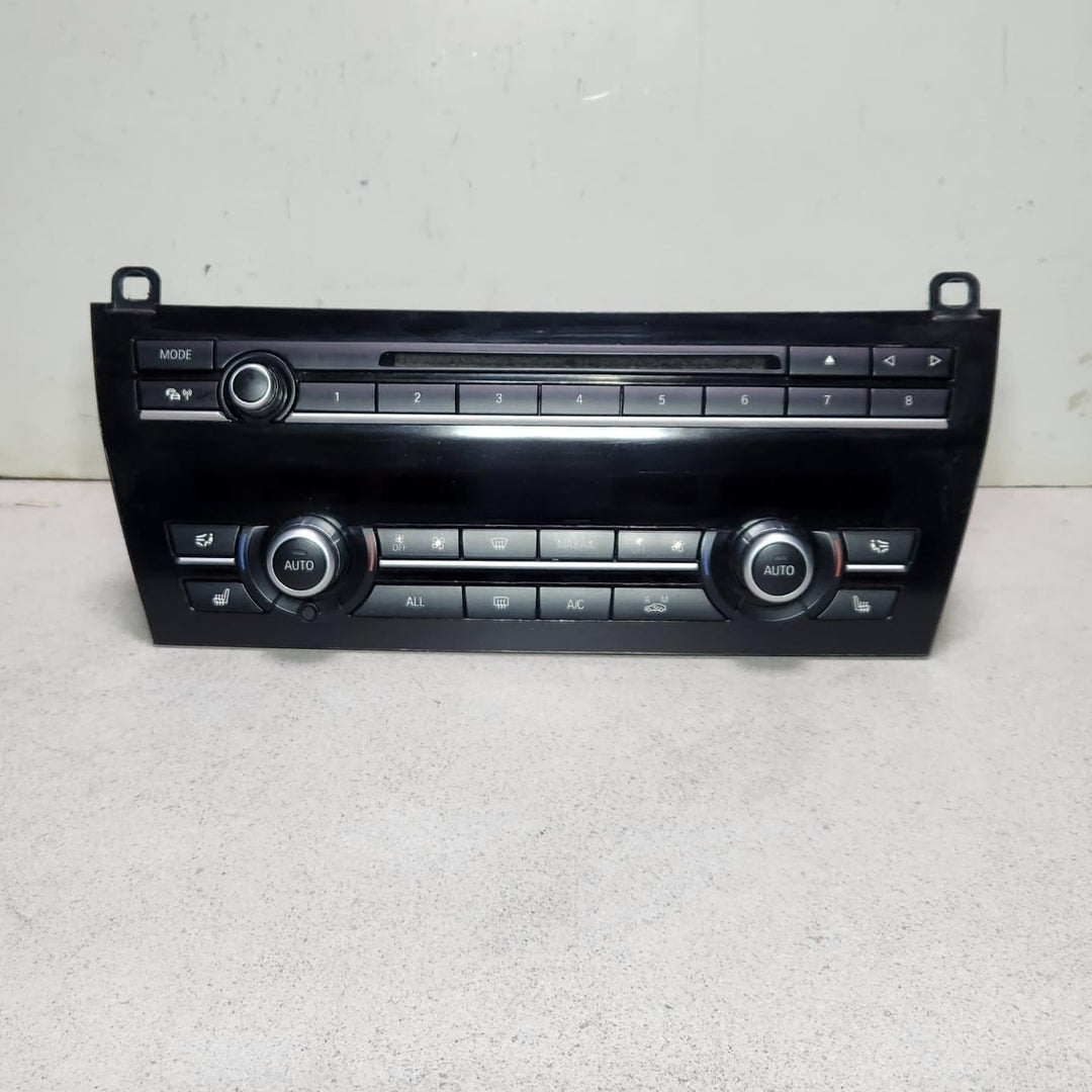 BMW Climate Control Panel Upper 9299037 7 Series F01 F02 and 5 Series F10