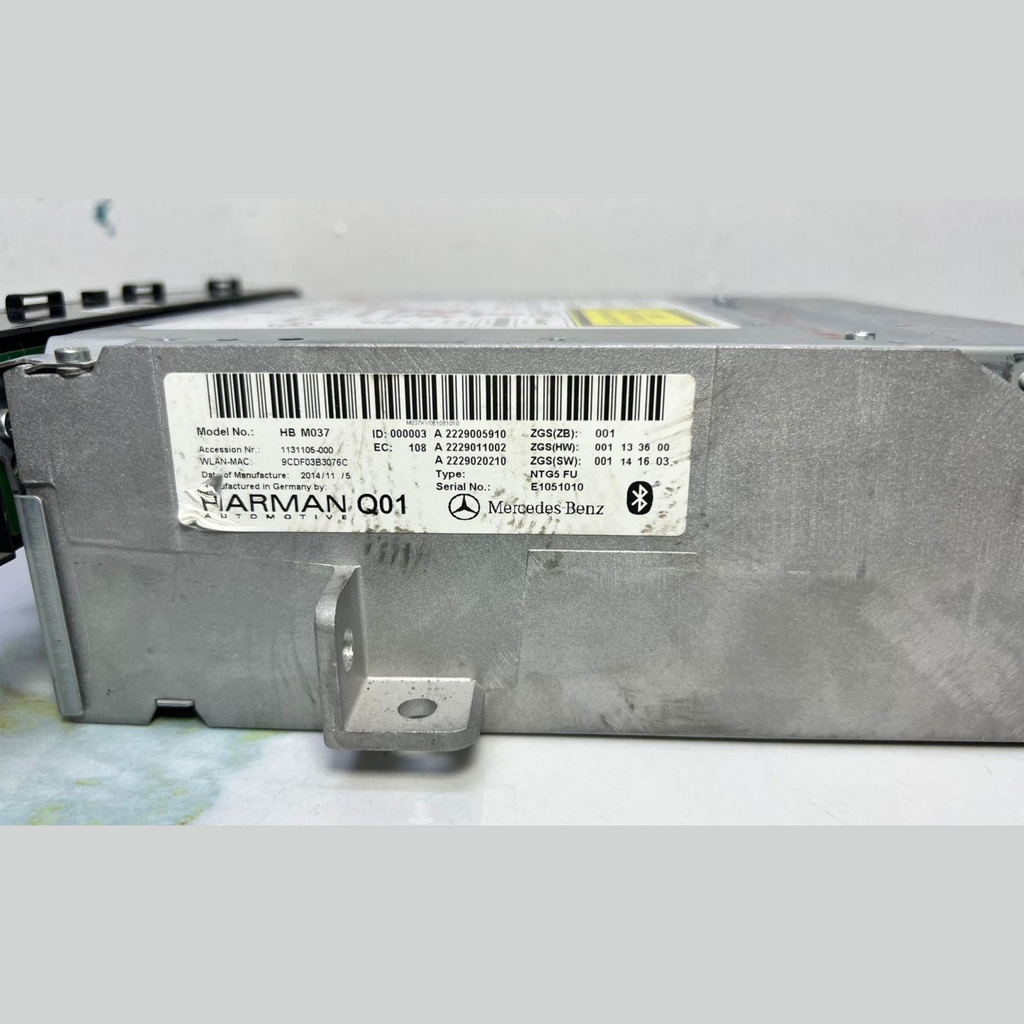 Mercedes-Benz Control Unit Complete Dvd Drive A2229005910 S-Class W222