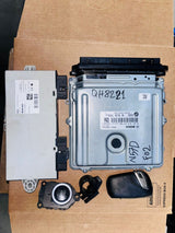 ECU set N57 730D 3.0 automatic 2012 F02  8516753 CAS KEY ECM DIESEL LHD