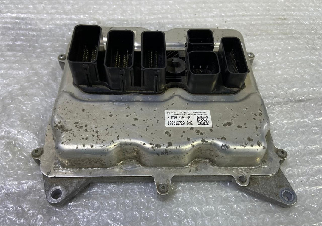 OEM BMW X1 E84 N20B ENGINE CONTROL UNIT DME ECU SET 7639375 BOSCH