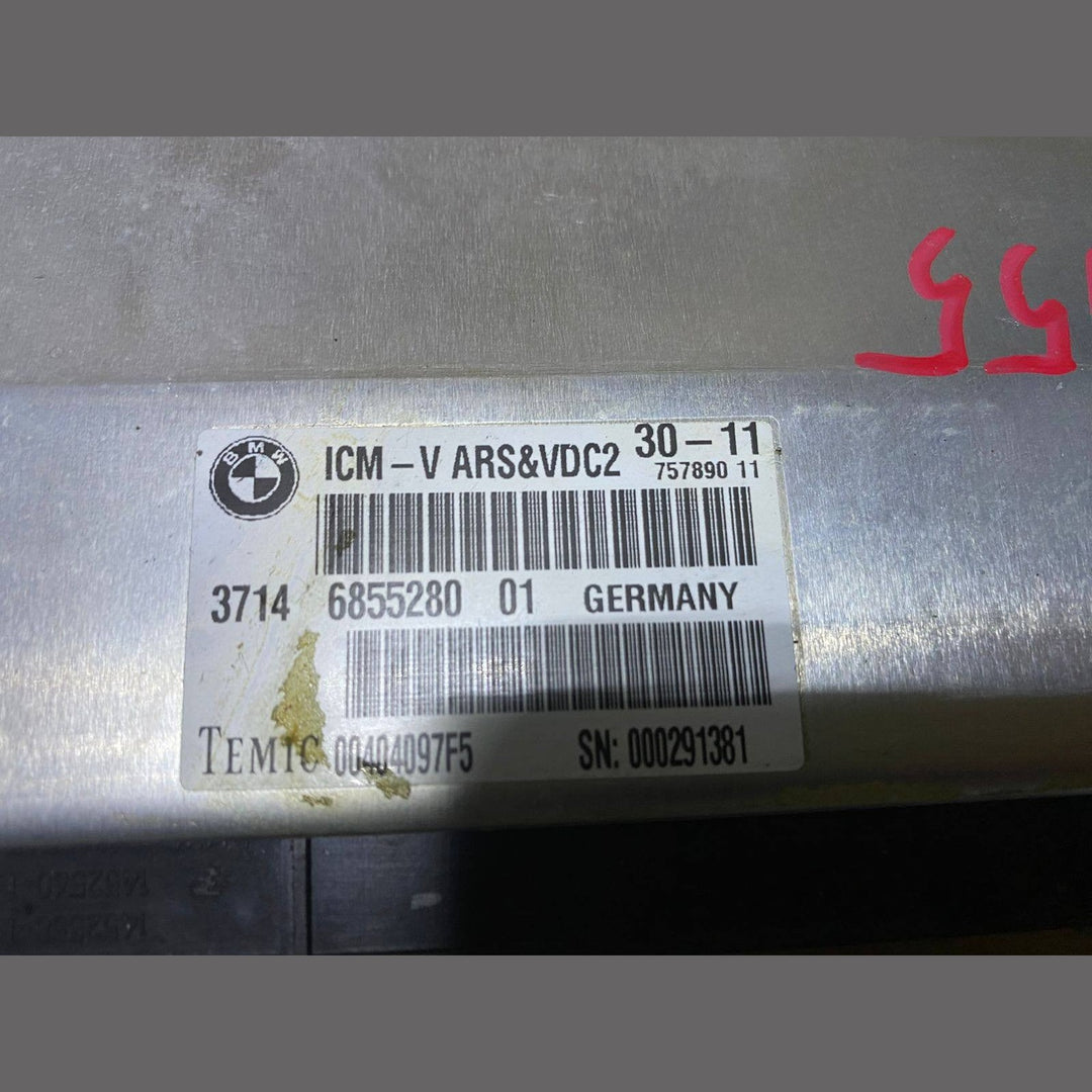 2011 BMW 550i Adaptive Dynamic Driving Control Module 6855280 5 Series F10 F11, 