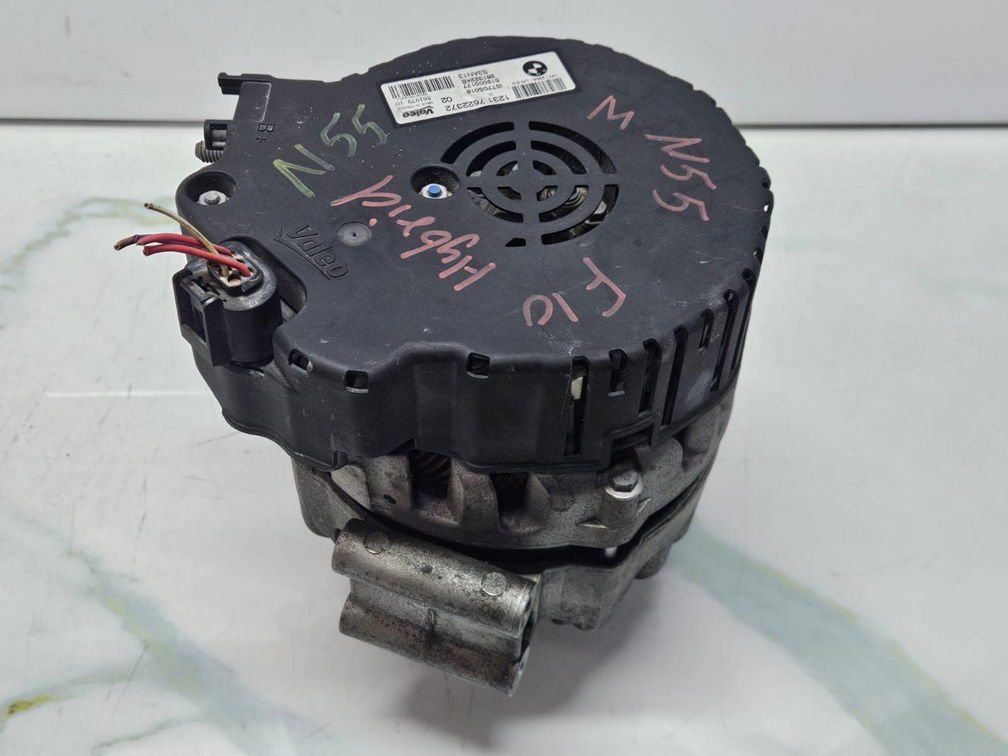 BMW F30 5 Series F10 7 Series F01 F02 N55 Active Hybrid Alternator 7622372 OEM