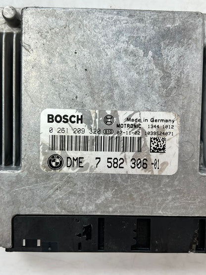 2006-2009 BMW X5 4.8I Engine Control Unit 7582306 N62N ECU SET RHD + CAS + 1KEY
