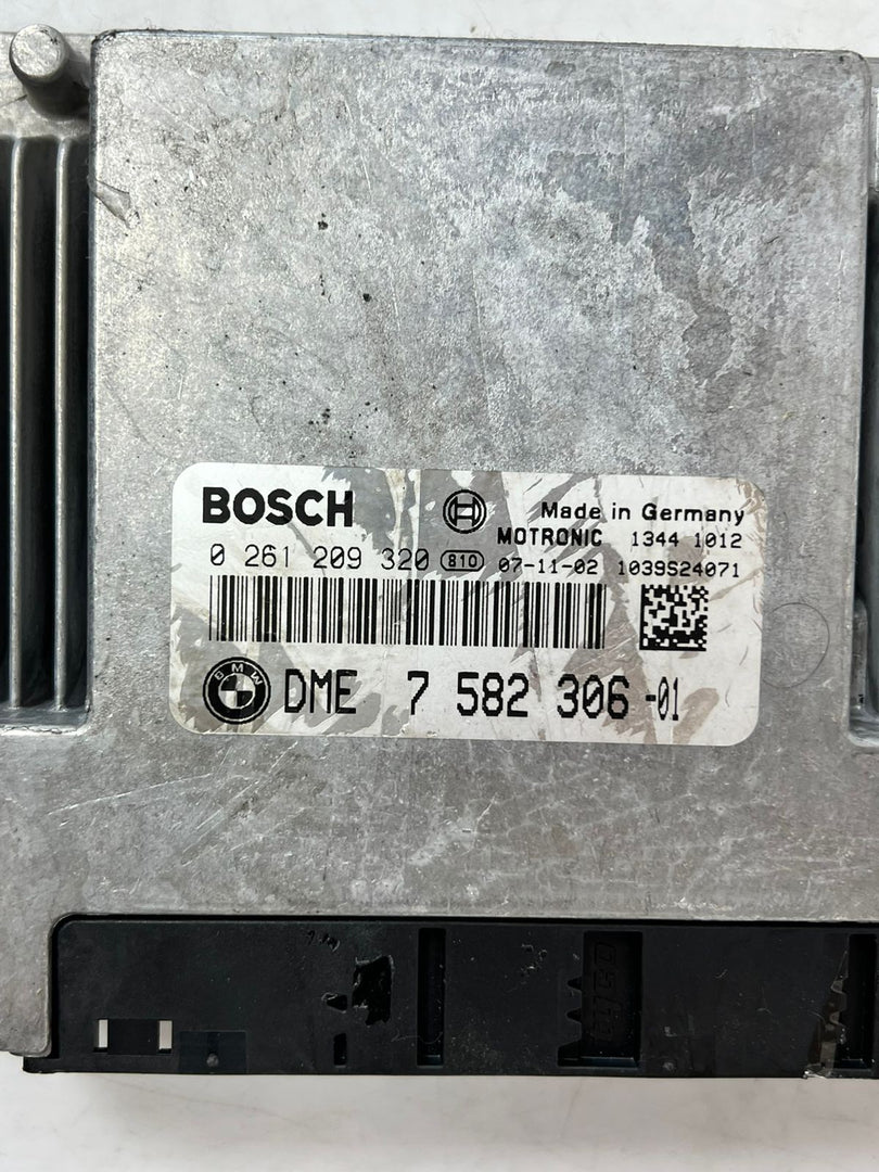 2006-2009 BMW X5 4.8I Engine Control Unit 7582306 N62N ECU SET RHD + CAS + 1KEY