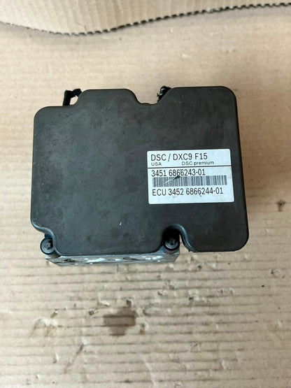 2014 BMW X5 F15 X6 F16 ABS Hydraulic PUMP Control Unit 6866243 OEM