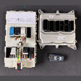 BMW F30 320i N20 ENGINE CONTROL Unit ECU SET DME WITH KEY 8631725