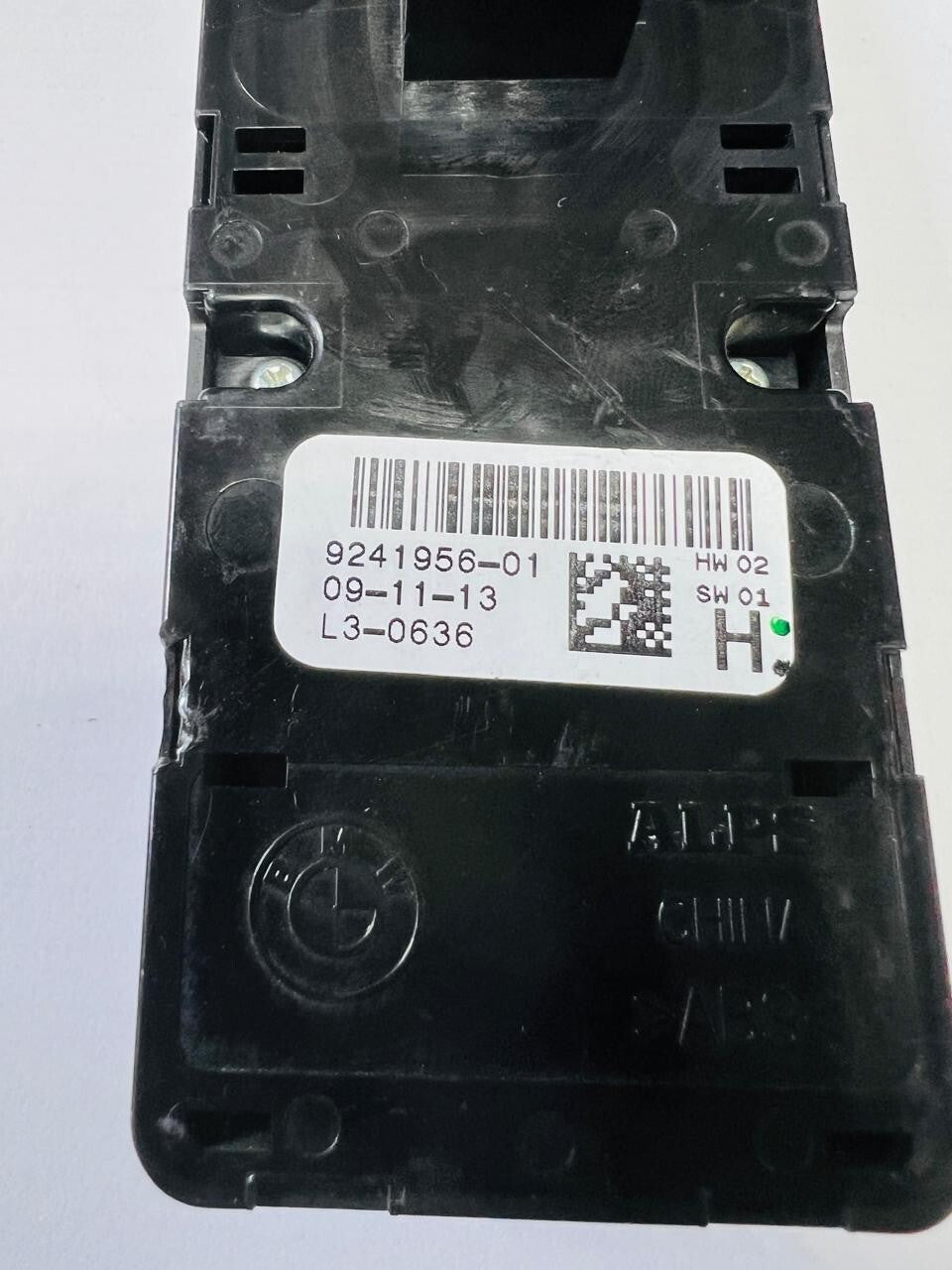 BMW  5,6 SERIES F06,F07,F10,F11, LHD DOOR OPERATING UNIT SWITCH MODULE 9241956