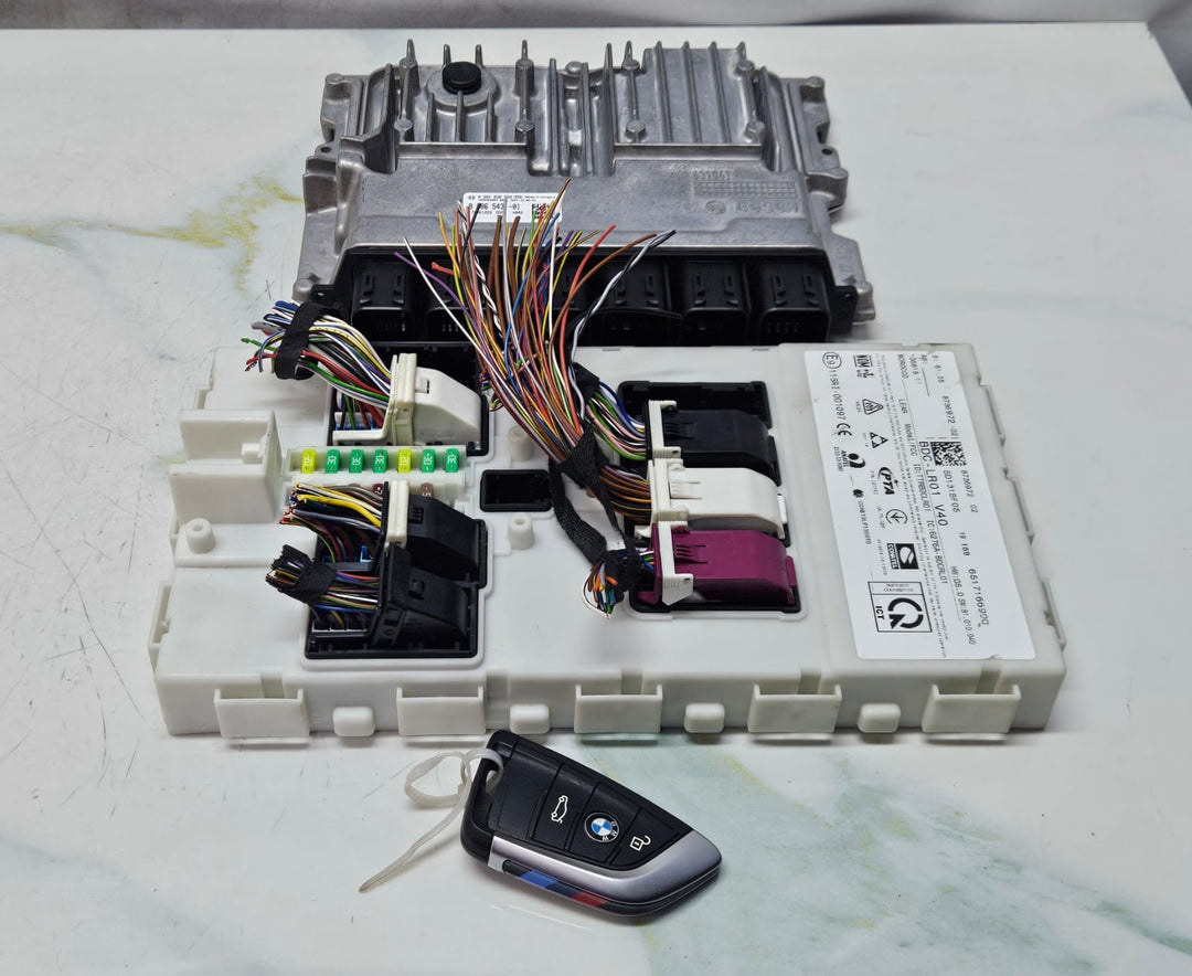BMW B47C20B F39 X2 ENGINE CONTROL UNIT DDE ECU SET 9886543 BOSCH
