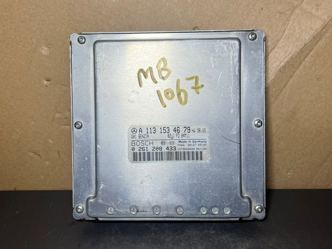 02-09 Mercedes W211 E-Class Engine Control Module Unit ECM ECU A113 1534679 OEM