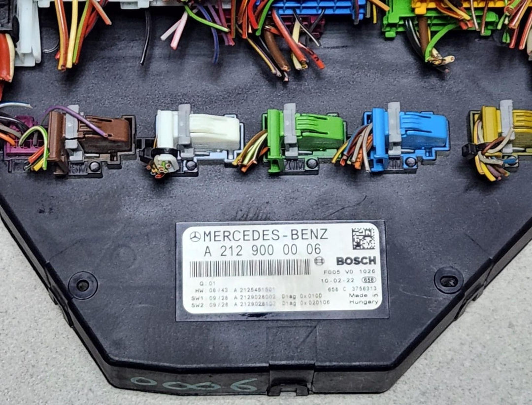 2009-2014 Mercedes-Benz E350 Sam Control Module A2129000006 E-Class W212 OEM