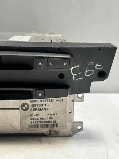 2006-2007 BMW 525i 5 Series E60 NAVIGATION CCC Radio PLAYER 9117561 OEM
