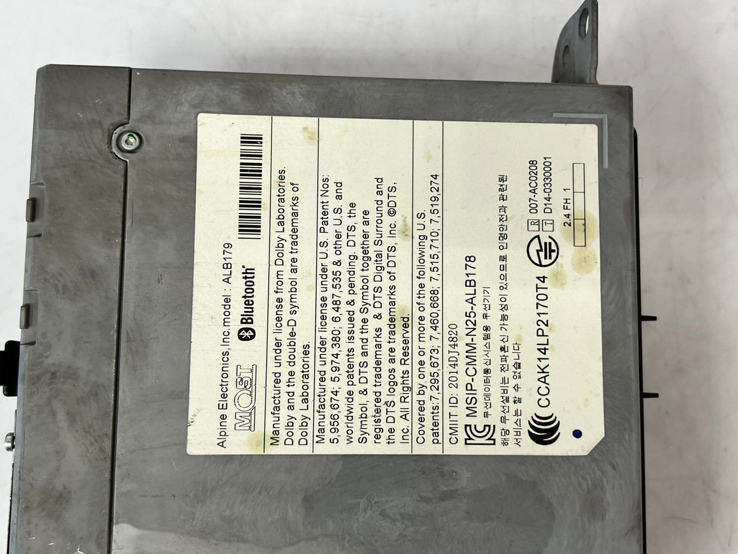 BMW F20, F21, F23, F30, F31, F45 F48 LCI NAVIGATION Head unit High 2 6822070 OEM