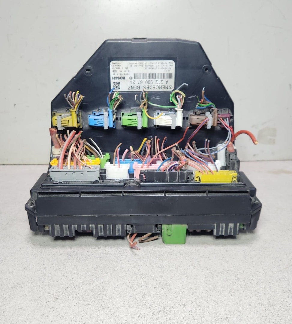 2010-2015 Mercedes-Benz E350 Front Sam Fuse Box Module A2129006724 E550 SLK250