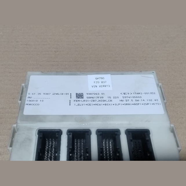 BMW 1 SERIES F20 LCI  116D ECU B37 ENGINE IGNITION KIT OEM+ KEY OEM  8589141