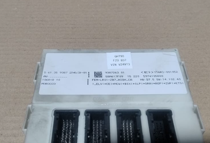 BMW 1 SERIES F20 LCI  116D ECU B37 ENGINE IGNITION KIT OEM+ KEY OEM  8589141