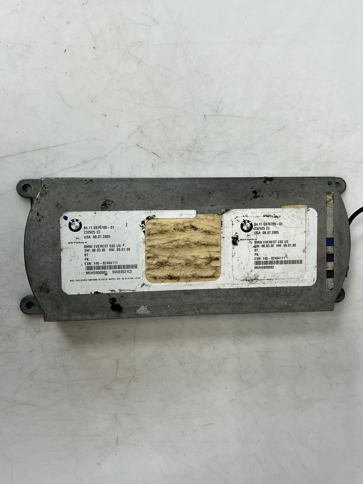 2002-2005 BMW 745i Bluetooth Control Module 6976709 OEM