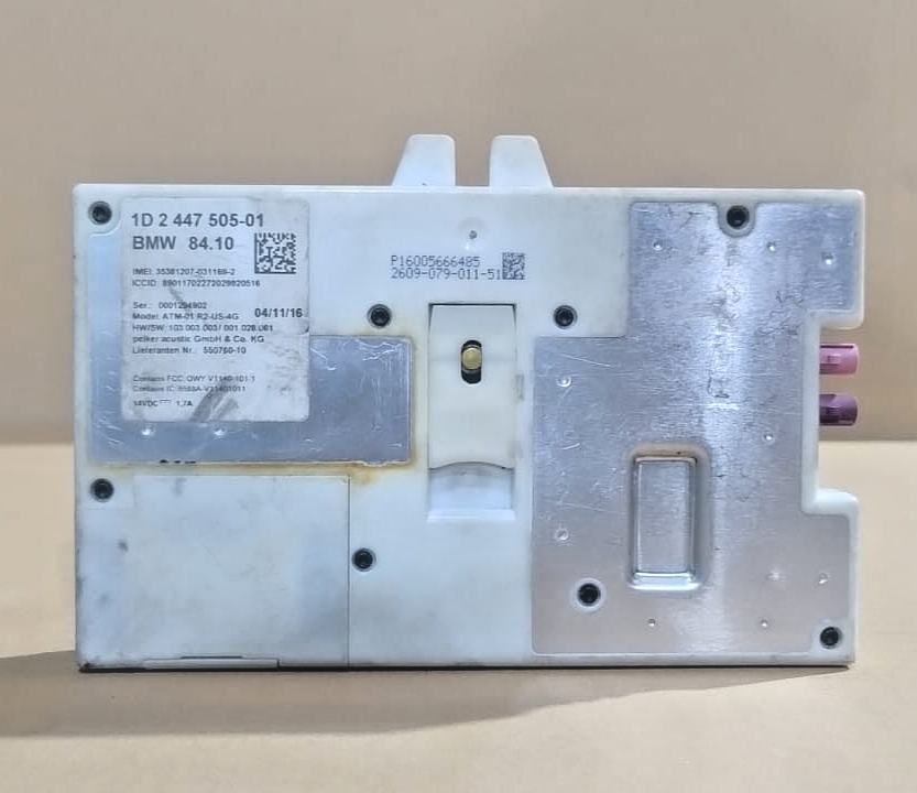 BMW F26 F36 430 440 X4 TELEMATICS COMPUTER CONTROL MODULE UNIT OEM - 1D 2447505