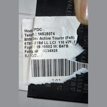 BMW F45 F46 X1 F48 X2 F39 X3 F25 X4 F26 CONTROL UNIT PDC PMA MODULE OEM 7938191