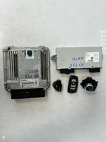 Load image into Gallery viewer, 2011-2017 BMW X3 F25 M57D Engine Control Unit ECU SET DDE+CAS4+1KEY 8518479 OEM