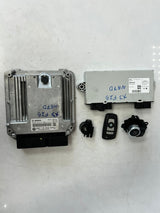 2011-2017 BMW X3 F25 M57D Engine Control Unit ECU SET DDE+CAS4+1KEY 8518479 OEM
