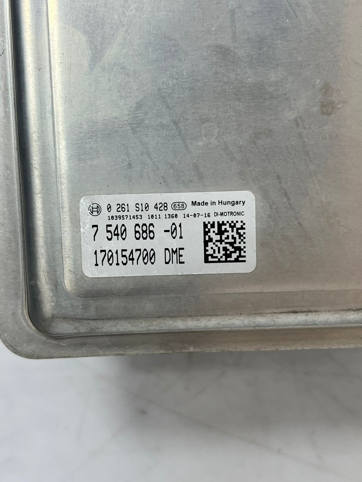 2014 BMW 335i X5 F15 N55 Engine Control Unit ECU SET DME+BDC+1KEY 7540686 OEM