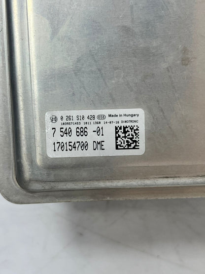 2014 BMW 335i X5 F15 N55 Engine Control Unit ECU SET DME+BDC+1KEY 7540686 OEM