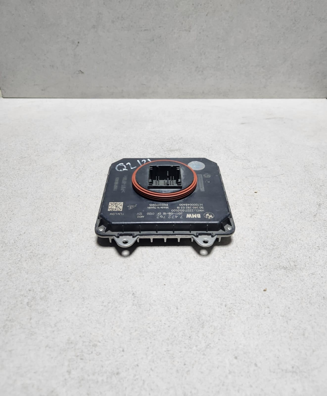 BMW Headlight LED Driver Module Control Unit Daytime Running Lights 7472762