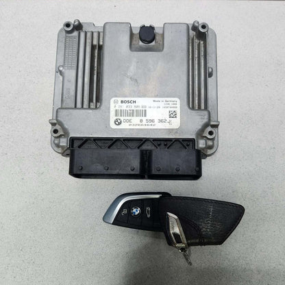 2017 BMW X1 Engine Control Unit + KEY 8596362 F20 120d F30 320d, F36 420d  B47