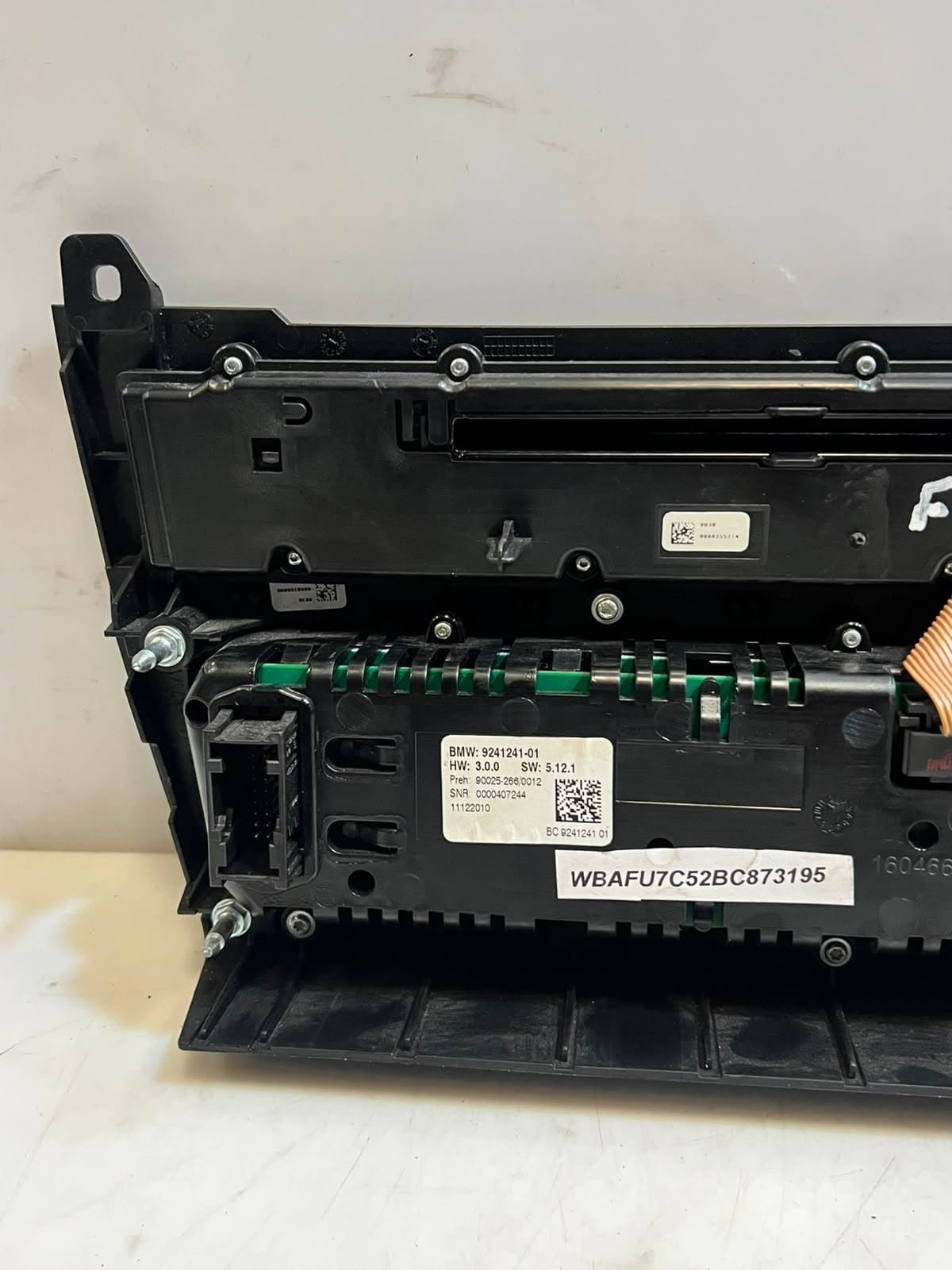 2011-2016 BMW 528i 5 Series F10 F11 Climate Control Unit 9241241 OEM