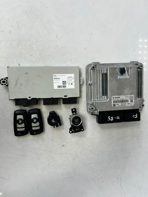 BMW F10 F11 5' B47 N47N 2.0D Engine Control Unit ECU SET DDE+CAS4+2KEYS 8577764
