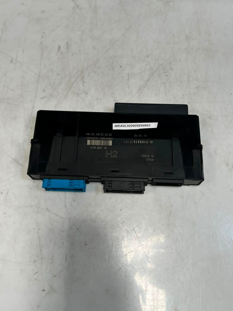 2013-2015 BMW X1 E84 Body Control Module JBBFE BCM 9298945 OEM