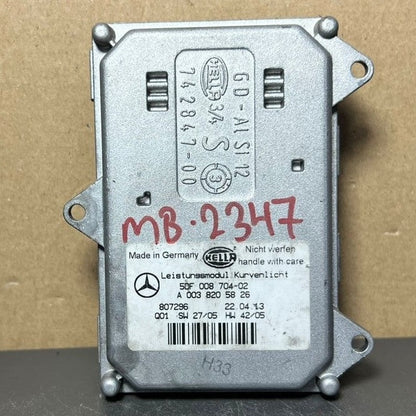 Mercedes W211 E350 Xenon Light Headlight Control Module Unit A003 8205826 OEM