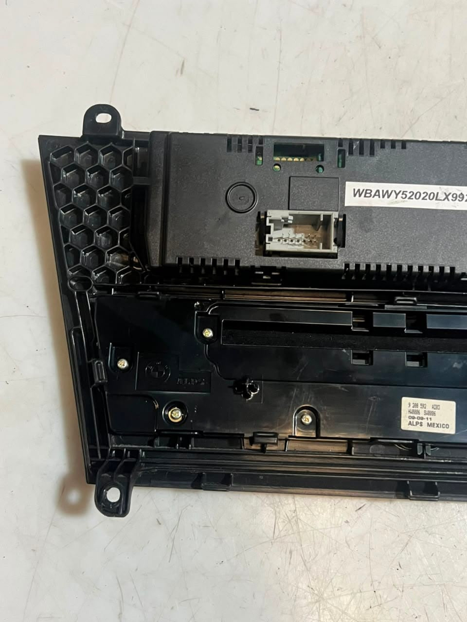 2011-2014 BMW X3 F25 A/C RADIO CD Climate Control Panel 9252738 OEM