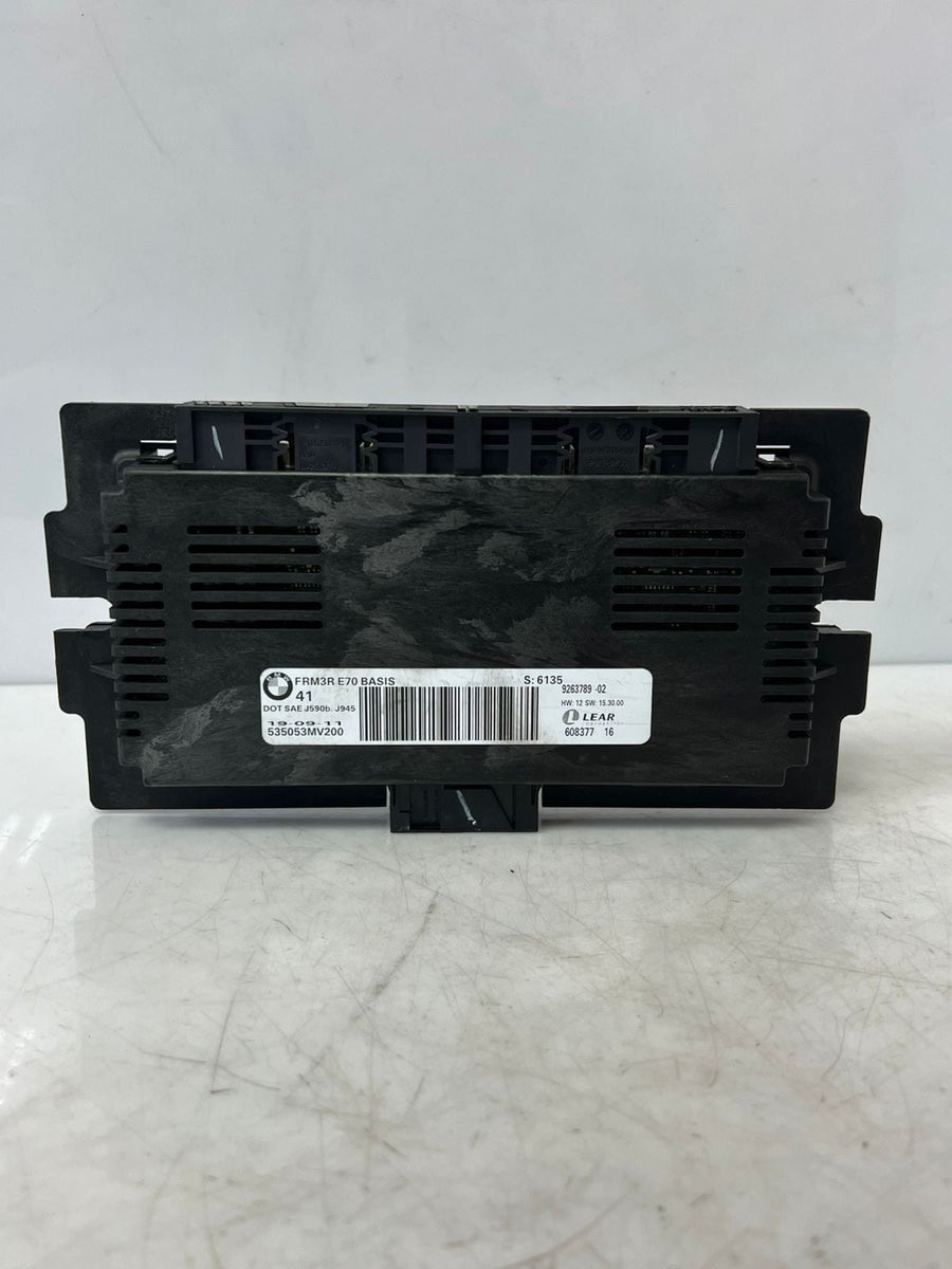 BMW FRM3 E70 LEAR Footwell Light Control Module LCM 9263789 OEM