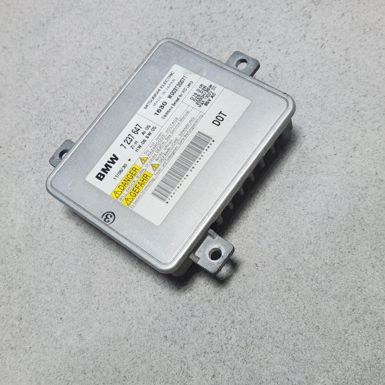 2010-2015 BMW X1 Xenon Headlight Control Ballast 7237647 E90 F10 F11 F01 F07 X1 