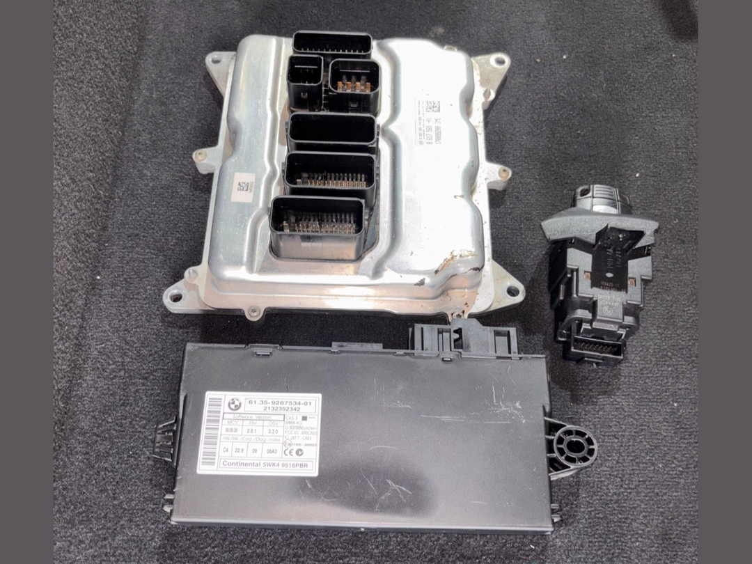BMW X1 E84 20I N20 184HP ENGINE UNIT ECU KIT DME CAS3 + KEY AUTOMATIC - 8617569