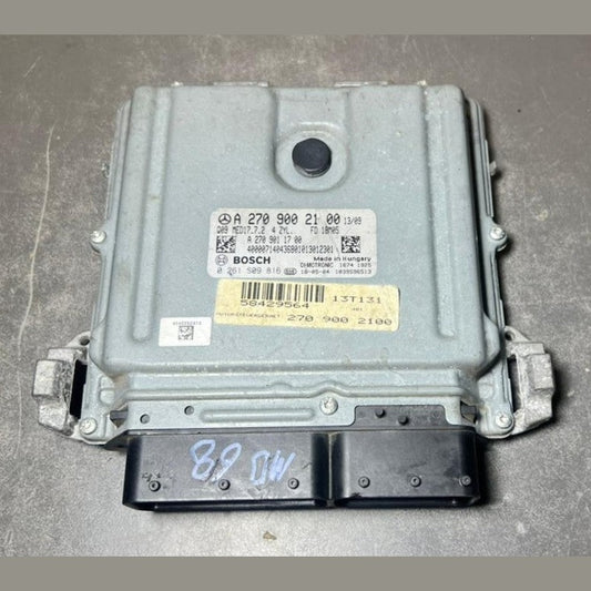 12-18 Mercedes W246 CLA GLA Engine Control Module Unit ECM ECU A270 9002100 OEM